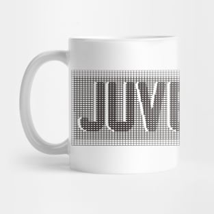 Juventus Black Line Art Mug